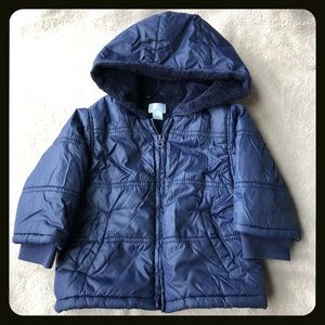 Dark Blue Winter Jacket - 12M